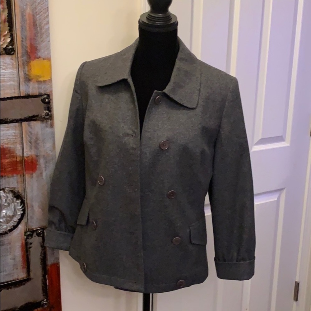 Calvin Klein charcoal Versatile jacket size 12